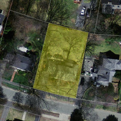 37 Wyman St, Newton MA 02468-1516 aerial view