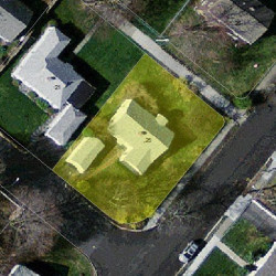 25 Cavanaugh Path, Newton MA  02459-3701 aerial view