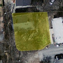 18 Elliot Pl, Newton MA  02464-1303 aerial view