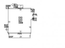 33 Maple Ave, Newton MA 02458-1923 floor plan
