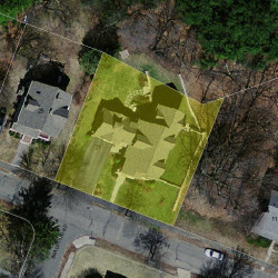 21 Endicott St, Newton MA 02461-1011 aerial view