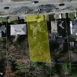 536 Commonwealth Ave, Newton MA  02459-1634 aerial view