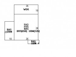 43 Tarleton Rd, Newton MA  02459-1732 floor plan