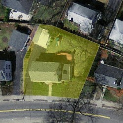 317 Auburndale Ave, Newton MA 02466-1218 aerial view