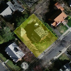 42 Fellsmere Rd, Newton MA  02459-1340 aerial view