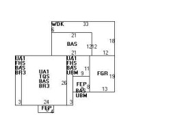 137 Garland Rd, Newton MA  02459-1741 floor plan