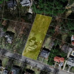 59 Pine Ridge Rd, Newton MA 02468-1616 aerial view