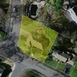59 Littlefield Rd, Newton MA  02459-3009 aerial view