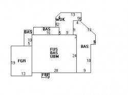 7 Avalon Rd, Newton MA 02468-1609 floor plan