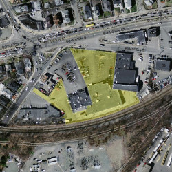 978 Boylston St, Newton MA  02461-1504 aerial view