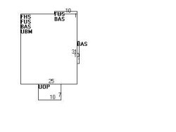41 Eliot Ave, Newton MA  02465-1708 floor plan