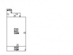 11 Cambria Rd, Newton MA  02465-1116 floor plan