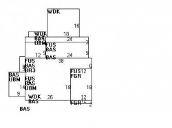 227 Islington Rd, Newton MA 02466-1022 floor plan