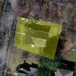 175 Islington Rd, Newton MA 02466-1023 aerial view
