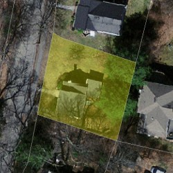 169 Islington Rd, Newton MA 02466-1023 aerial view