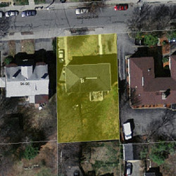 88 Madison Ave, Newton MA 02460-1905 aerial view