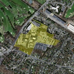 2000 Washington St, Newton MA 02462-1650 aerial view