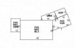 57 Ridge Ave, Newton MA  02459-2506 floor plan