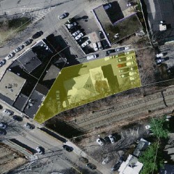 740 Beacon St, Newton MA 02459-1967 aerial view