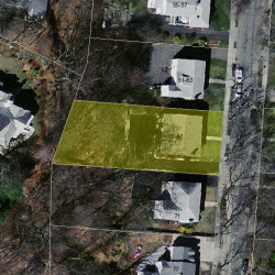 67 Cloverdale Rd, Newton MA 02461-1810 aerial view