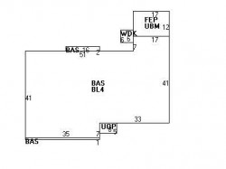 70 Farina Rd, Newton MA 02459-2860 floor plan