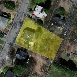 324 Central St, Newton MA  02466-2204 aerial view