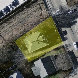 37 Cypress St, Newton MA 02459-2231 aerial view