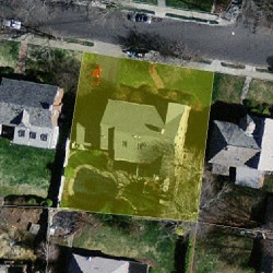 40 Montrose St, Newton MA 02458-2718 aerial view