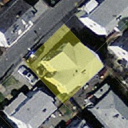 6 Quirk Ct, Newton MA  02458-1224 aerial view