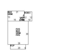 159 Adams St, Newton MA 02458-1252 floor plan