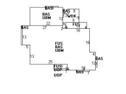 140 Langdon St, Newton MA 02458-1983 floor plan
