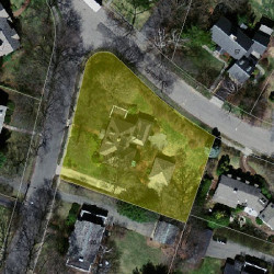 10 Locke Rd, Newton MA 02468-1416 aerial view