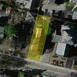 195 Church St, Newton MA 02458-1905 aerial view