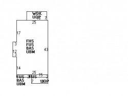 21 Harrington St, Newton MA  02460-1525 floor plan