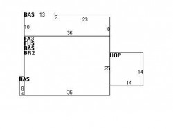 22 Bonad Rd, Newton MA  02465-2902 floor plan