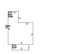 46 Faxon St, Newton MA  02458-1035 floor plan