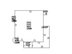 253 Crafts St, Newton MA 02460-1440 floor plan