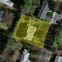 77 Oak Hill St, Newton MA 02459-3454 aerial view