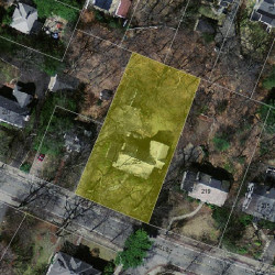 225 Mill St, Newton MA  02460-2447 aerial view