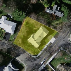 125 Greenwood St, Newton MA 02459-3006 aerial view