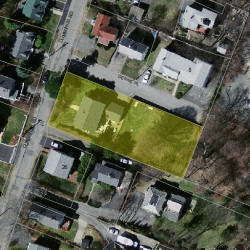 24 Cummings Rd, Newton MA  02459-1753 aerial view