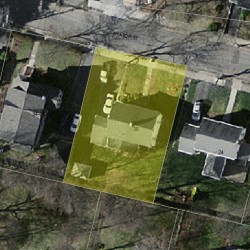 30 Hilltop St, Newton MA 02458-1819 aerial view