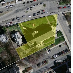 8 Commonwealth Ave, Newton MA 02459 aerial view