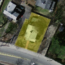 345 Crafts St, Newton MA 02460-1116 aerial view