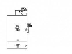 51 Harding St, Newton MA 02465-1336 floor plan