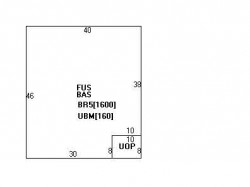 76 Adams St, Newton MA  02458-1127 floor plan