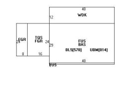 95 Rachel Rd, Newton MA  02459-2924 floor plan