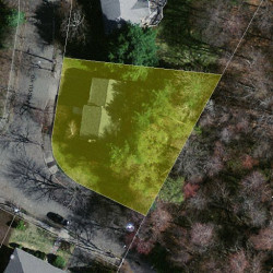 110 Nardell Rd, Newton MA 02459-2821 aerial view