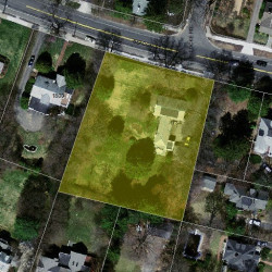 1784 Beacon St, Newton MA  02468-1434 aerial view