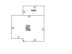 9 Kensington Ave, Newton MA  02465-1313 floor plan